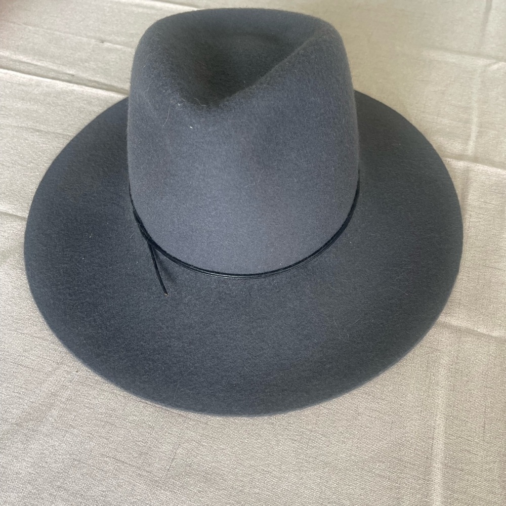 Brookes Boswell Grey Fedora Hat